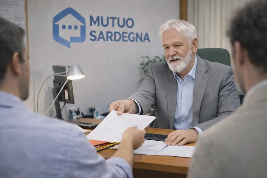Consulente Mutuo Sardegna riceve clienti in ufficio a Cagliari per pratica mutuo regionale